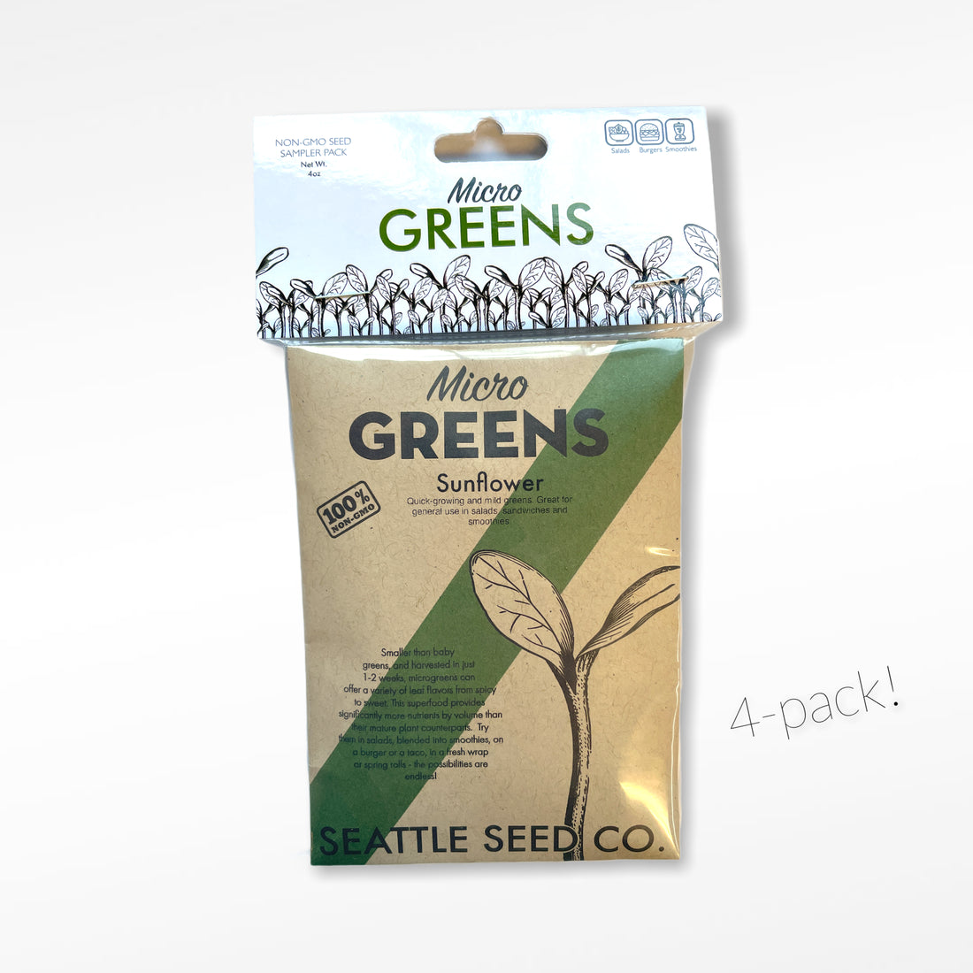 Non-GMO Microgreens Sampler Pack